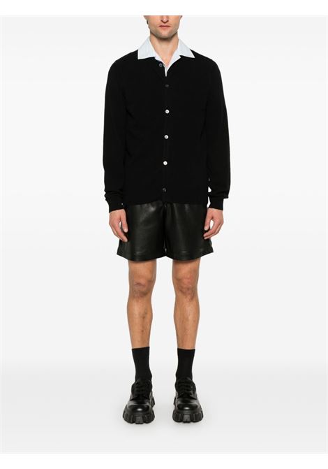 cardigan knit nero uomo COMME DES GARÇONS | FZ-N106-PER1